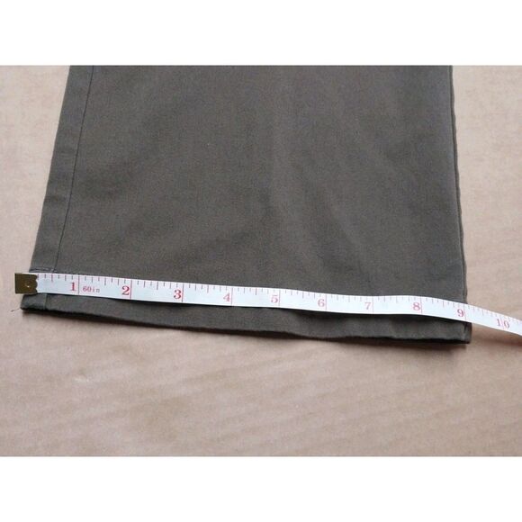 Dockers Ideal Fit Chino Metro Pants Women Size 16 Medium Brown Pockets Comfy Mom - Picture 12 of 13